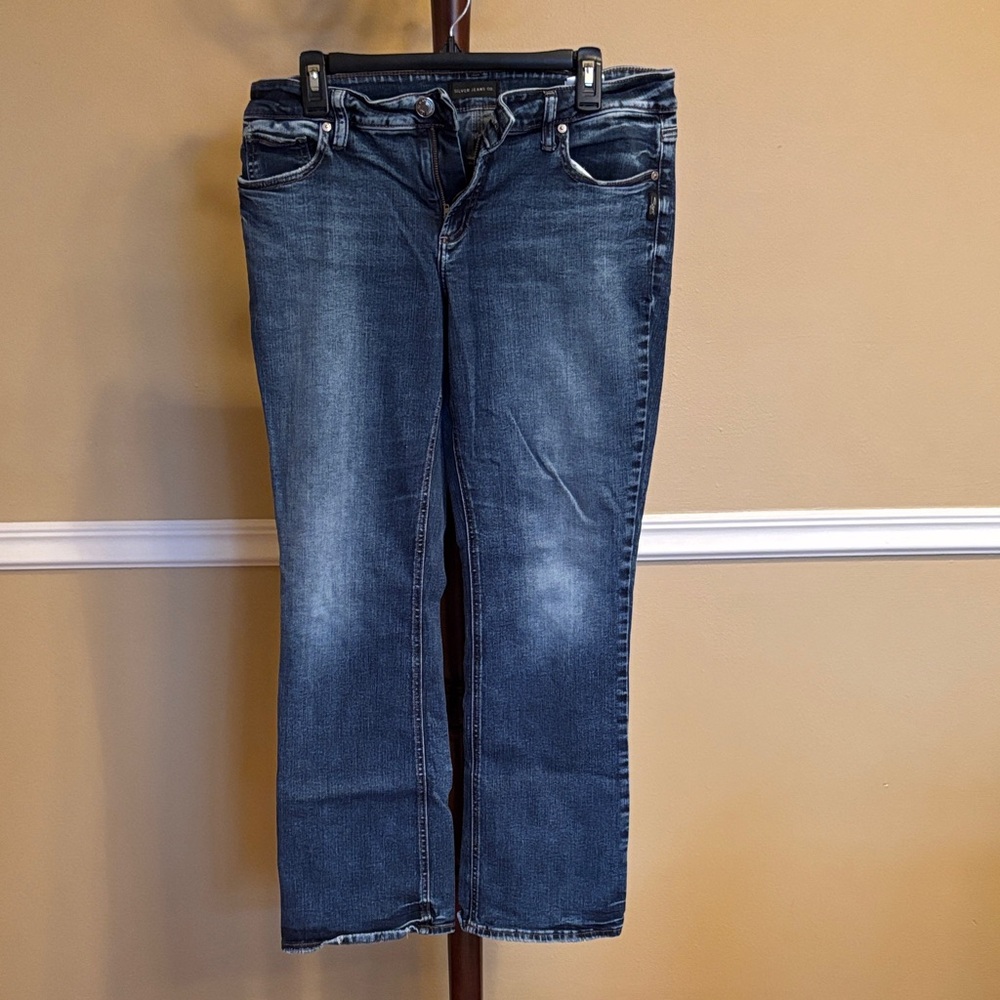 Silver Jeans Dark Blue Boot Cut Women's Denim